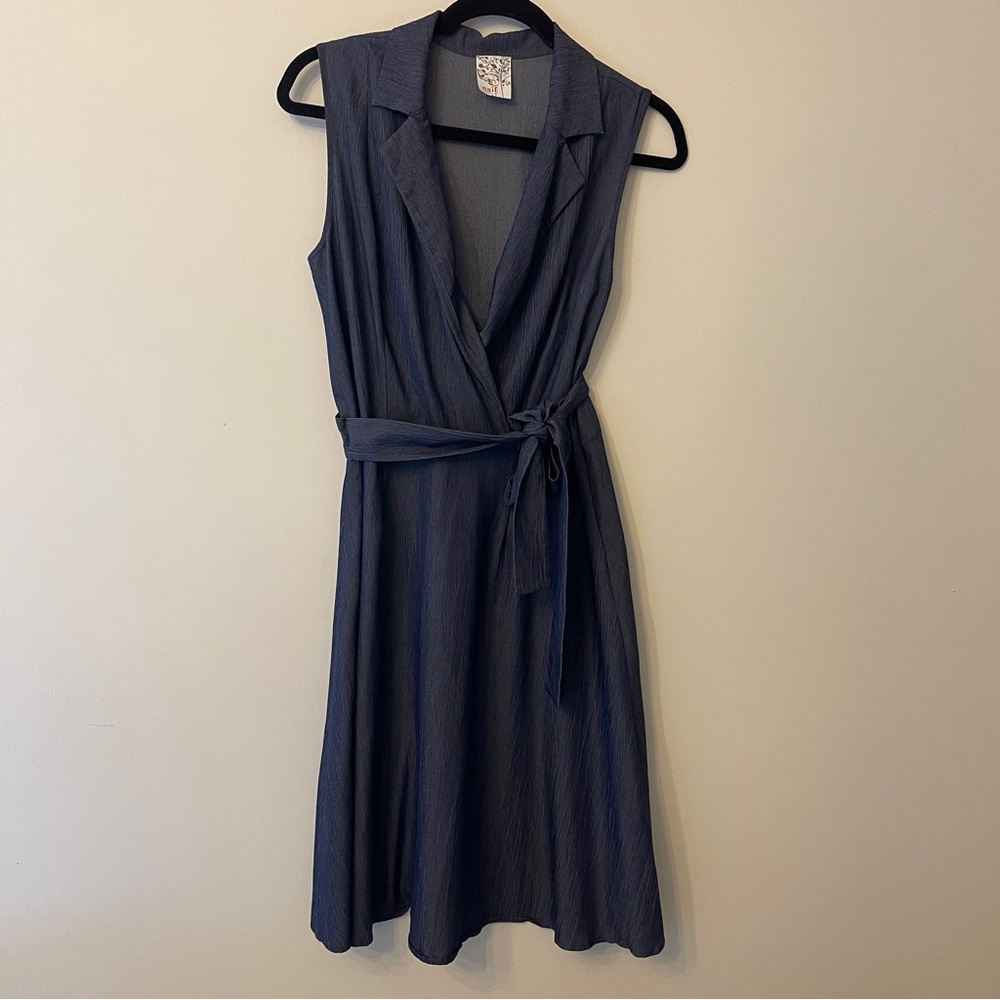 Naïf Pettite Work Dress Blue Color Size M